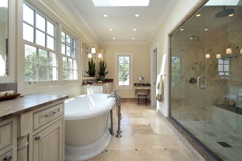 Bathroom Remodel Featuring Bathtub